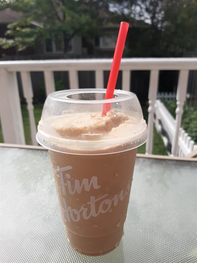 캐나다의 여름 별미, 아이스캡. 