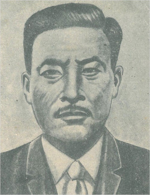 유족이 보관하고 있는 장진홍 의사의 초상화. ⓒ 장진홍 의사 기념사업회
