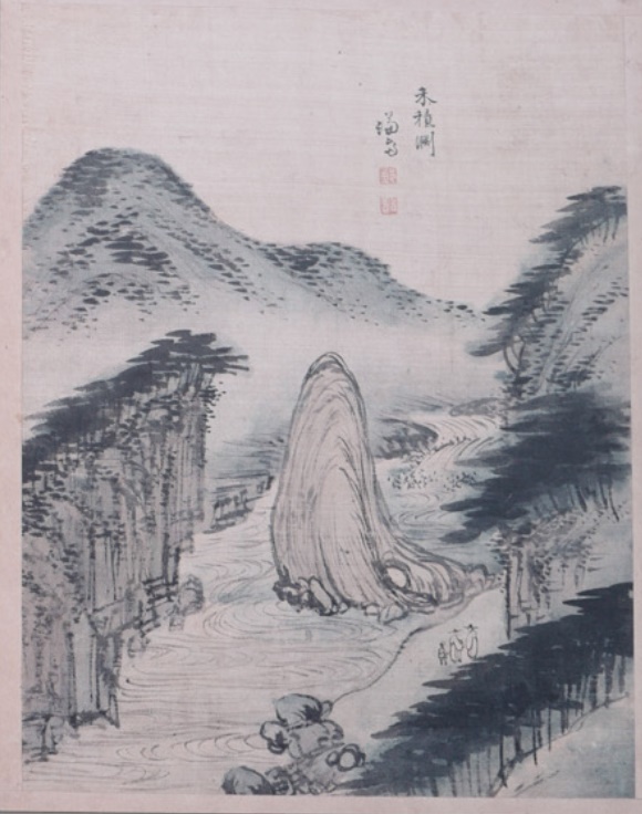 조선시대 많은 묵객들이 금강산 유랑길에 화적연에 들러 시와 그림을 남겼다.