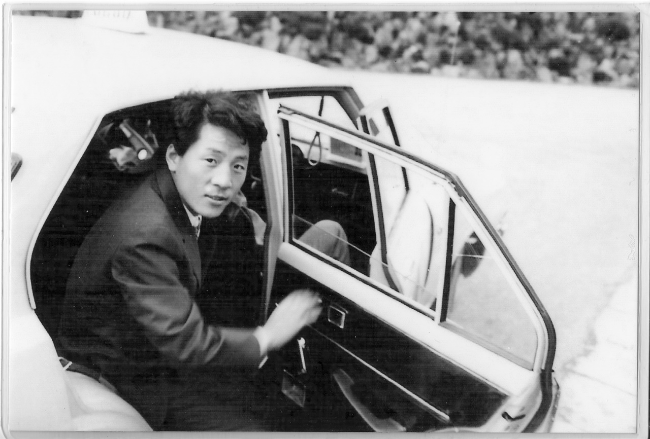 미국 이민생활 중의 친구 양철웅(1990년대 모습. 그는 나의 장편소설 '용서'의 실제인물이다.)으로 소천 직전의 모습이라고 했다.