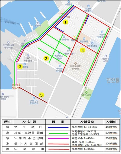 인천시는 연안부두 일대 환경정비 사업에 대한 관계부서 점검회의를 열고, 올해 안에 연안부두 일대의 시급한 환경정비 개선 사업을 추진하기로 했다.
