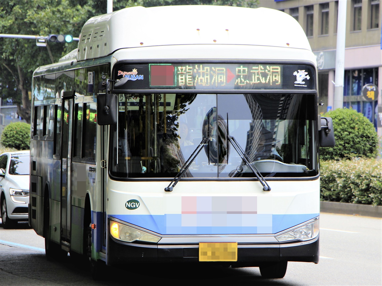 부산광역시 시내버스의 모습. (자료사진)
