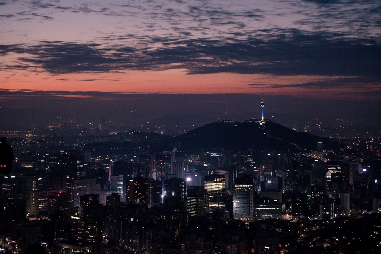 서울 전경 사진