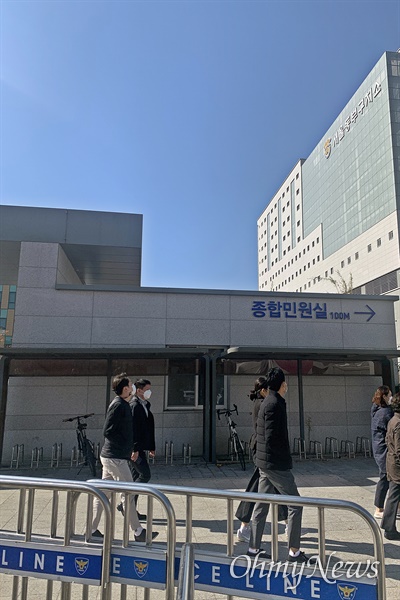 2일 이명박씨가 수감될 예정인 서울동부구치소의 모습.