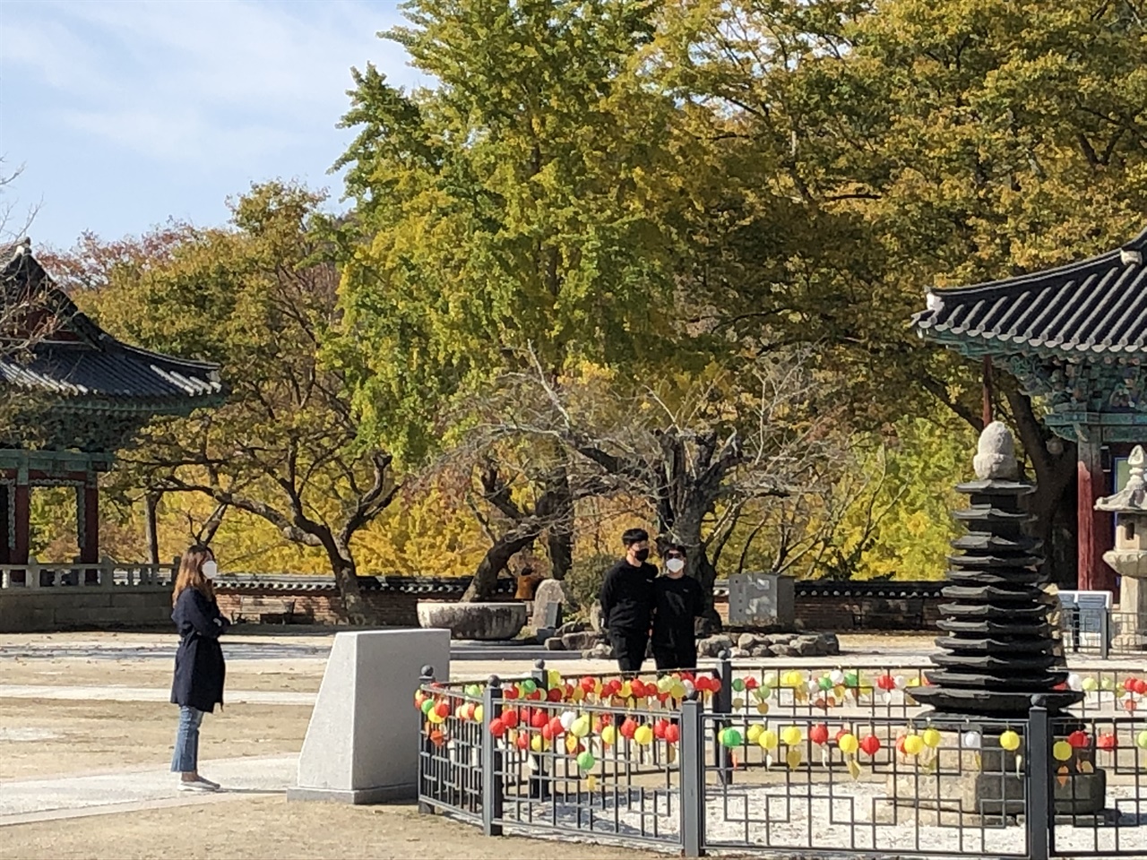 금산사와 친구 친구의 답답한 고민과 아름다운 풍경