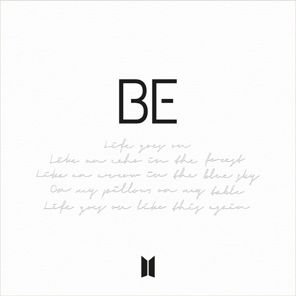  방탄소년단의 새 음반 'BE' 표지