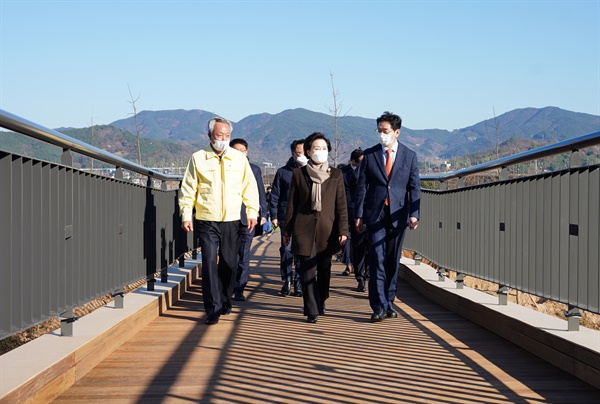 하동 광평마을 '도시재생 우리동네살리기 사업'  준공.