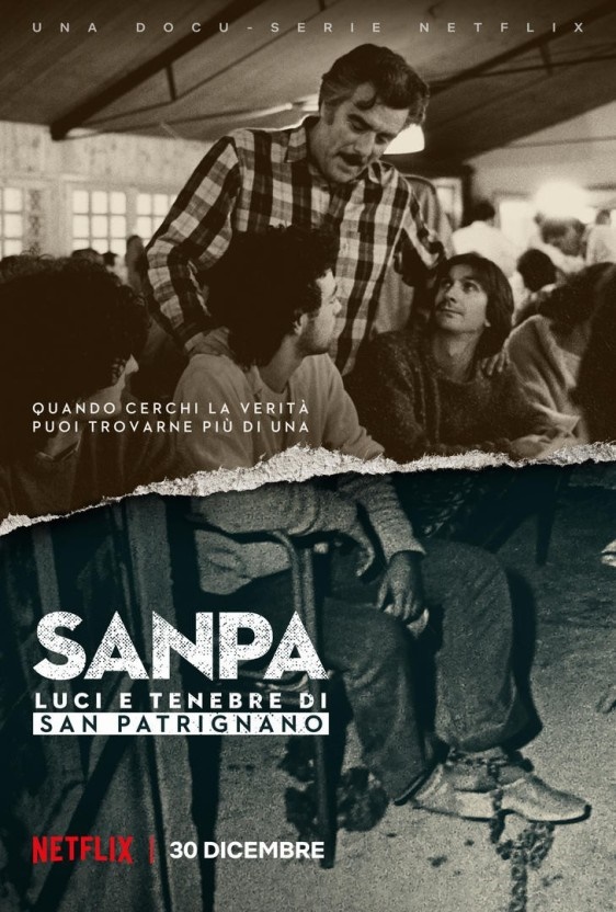  넷플릭스 오리지널 다큐멘터리 시리즈 <산 파트리냐노: 구원자의 죄> 포스터. 
