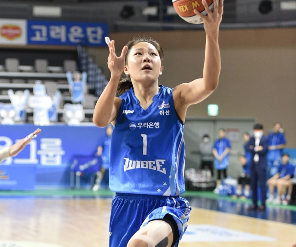  박지현은 프로 데뷔 3년 만에 리그 정상급 선수로 성장했다.