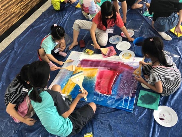 석봉미술관 동구리 어린이미술학교. 2020년은 코로나19로 인해 열리지 못했다. 