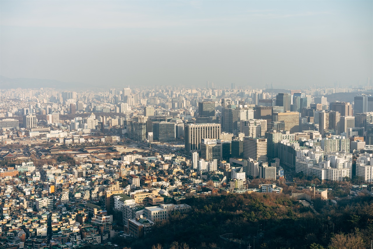 한국의 도시 전경