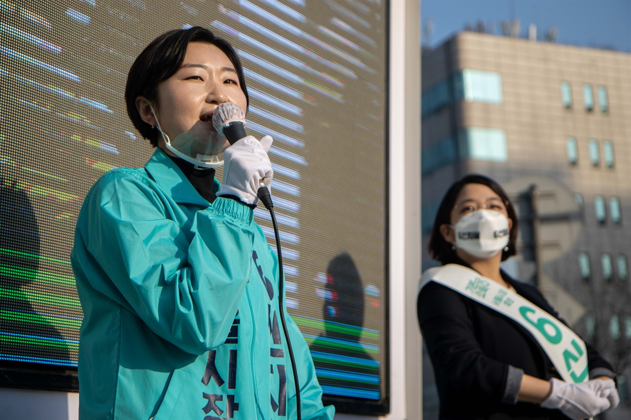 신지혜 기본소득당 서울시장 후보