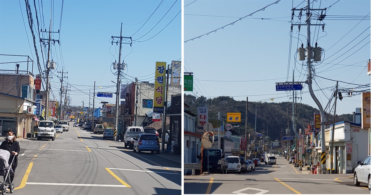  갈산 골목상권은 예전 서부권에서 유일하게 갈산장이 크게 열리다보니 인근지역에서도 수산물 등을 판매하고 구입하기 위해 어민들과 장보러 오는 사람들로 북적이며 자연스레 골목상권도 형성되면서 최고의 전성기를 누렸다.
