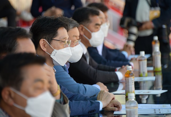 9일 오후 창원축구센터에서 열린 경남FC-전남 경기 응원.