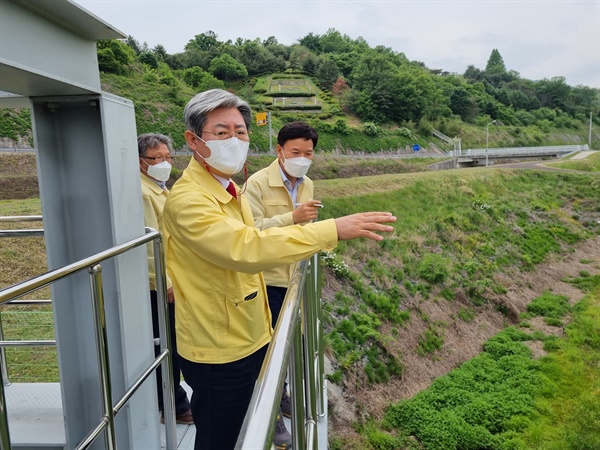  오태완 의령군수, 여름철 재난대비 사업장 현장점검