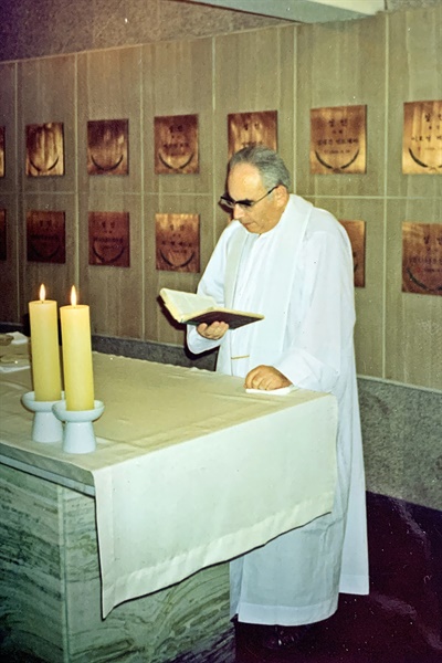 1953~2013년 파리외방전교회 한국지부에서 활동한 제제구 로베르트(Jezegou Robert, 한국명 최세구) 신부.