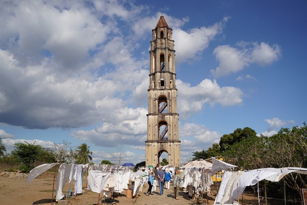 이즈나가 유적의 노예 감시탑