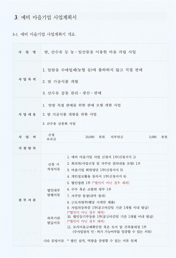  하루 종일 내가 밭에서 고구마를 캘 때, 남편이 작성한 서류 한 장