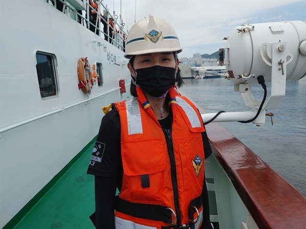 채동화 학생장은 “해군에서 부사관을 했는데 해양경찰이 국민에 봉사하는 직업이라 해양경찰로 직업을 바꿨다”면서 “불법어업이나 중국어선을 단속하는 일을 하고 싶다”는 포부를 밝혔다.