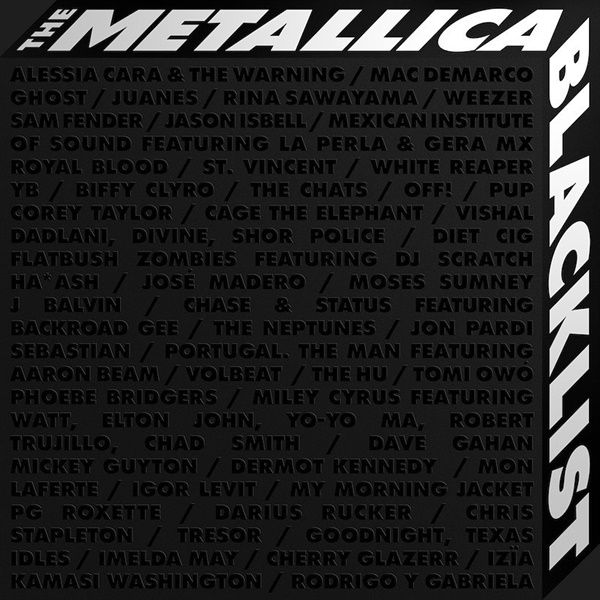  오는 9월 10일 발매되는 메탈리카 헌정 앨범 < The Metallica Blacklist >