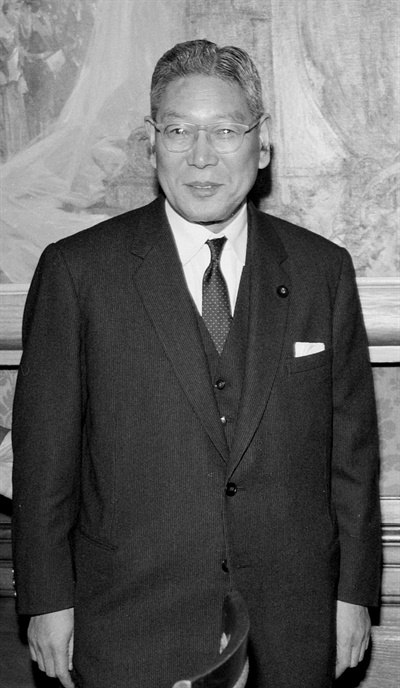 이케다 하야토 일본 총리(임기 1960~1964). 