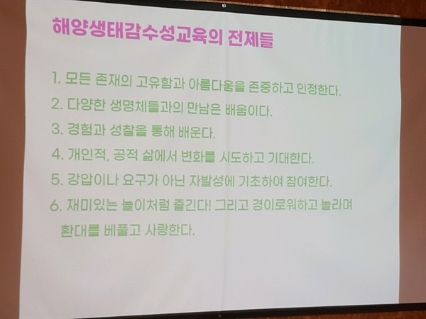 핫핑크돌핀스 해양생태감수성 교육     전제내용입니다.