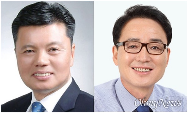 2021년 대구경북 의원정책대상 대상을 수상한 김원규 대구시의원과 황병직 경북도의원.