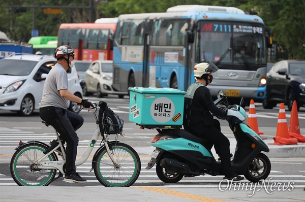 배달기사(자료사진)