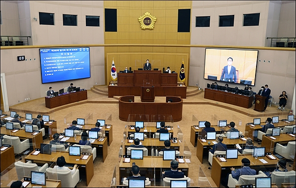 대전시의회 본회의 장면(자료사진).