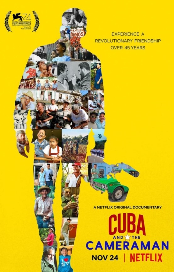  다큐멘터리 영화 <쿠바와 카메라맨> 포스터