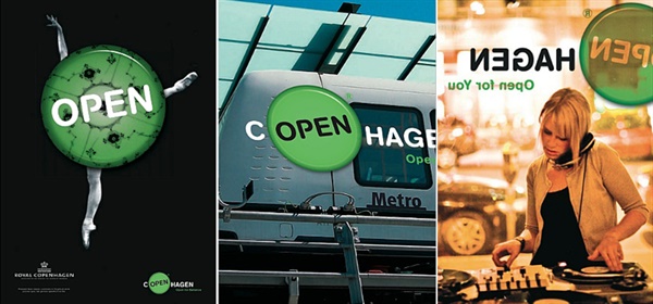 덴마크의 수도 코펜하겐은 2009년에 새로운 도시브랜드 'cOPENhagen - Open for You'를 선보이며 사람들에게 코펜하겐의 매력을 알리고자 했다. 