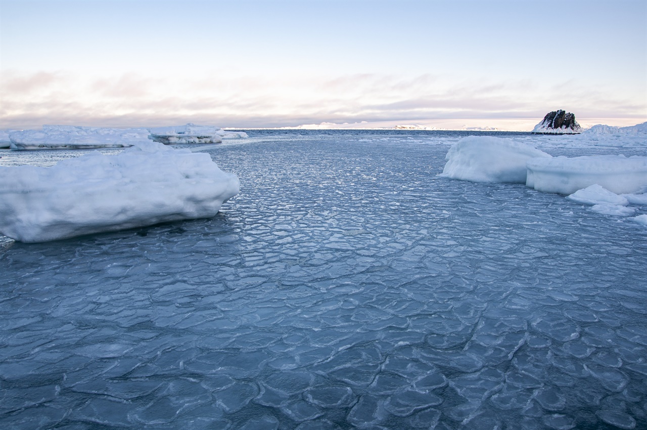  남극 주변 해빙(sea ice)