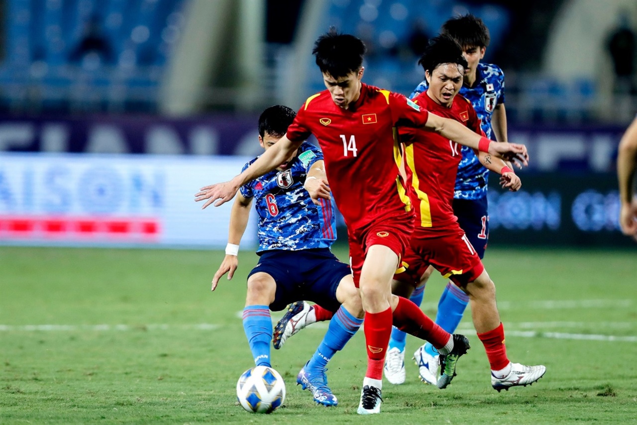  2022 카타르월드컵 아시아 최종예선을 치르는 베트남과 일본 