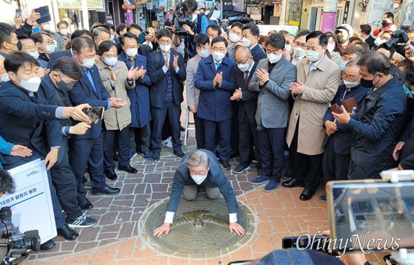  이재명 대선후보, 13일 오후 창원마산 방문.