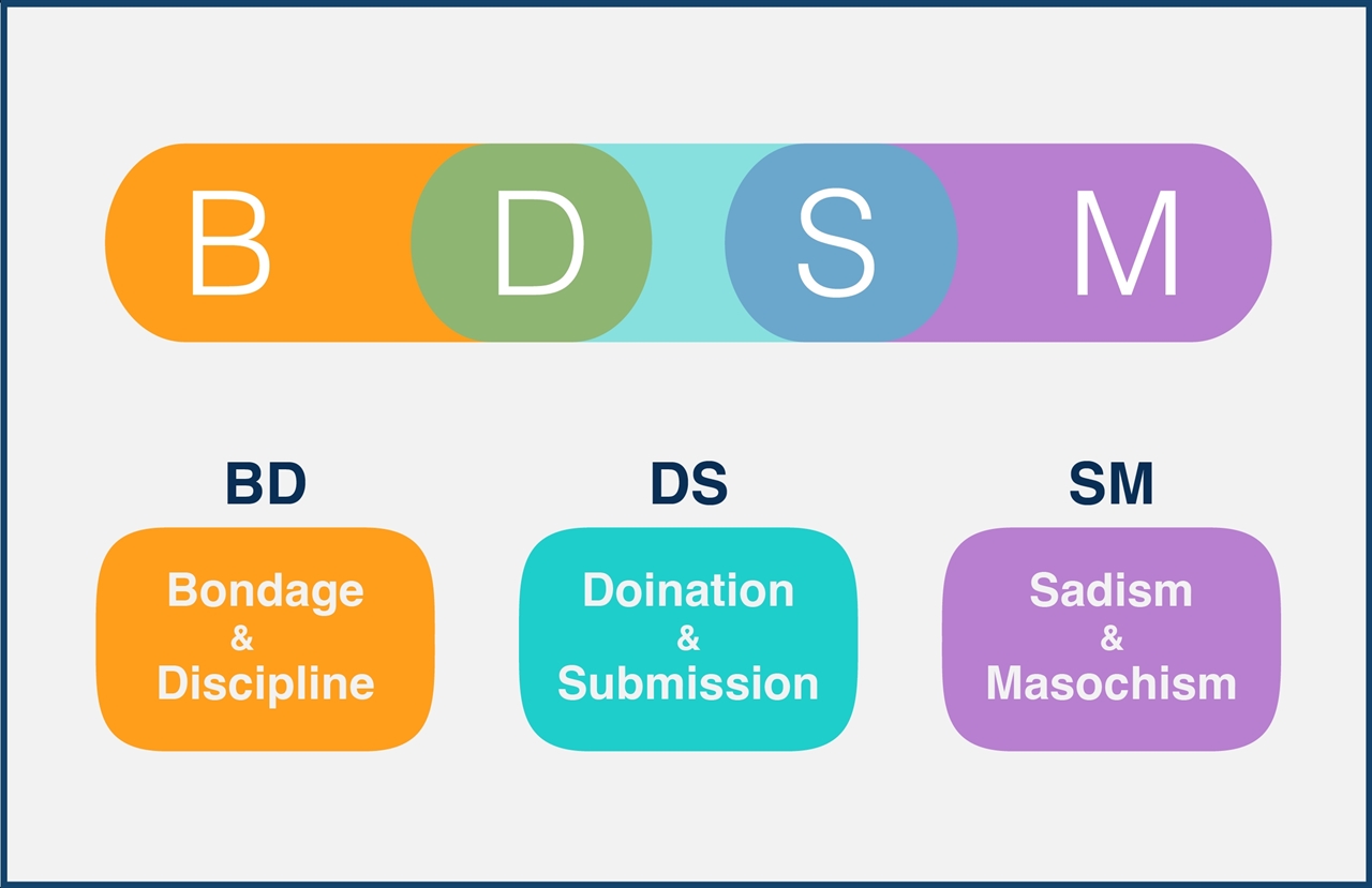 BDSM은 지배와 복종, 가학과 피학 등 성적 성향을 말한다. 