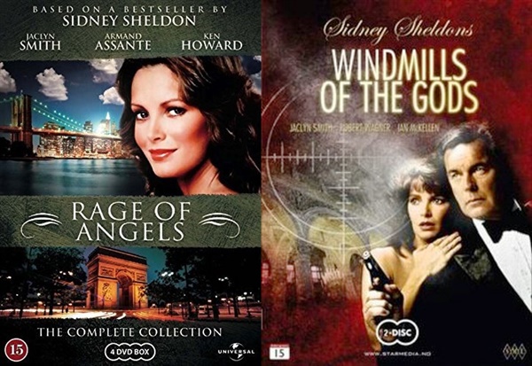  시드니 셸던 원작 TV 시리즈 '천사의 분노', '신들의 풍차' DVD 표지