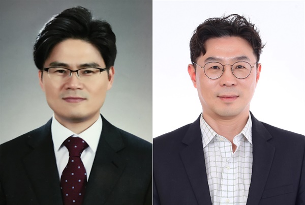 이병군 청와대 신임 공직기강비서관, 송창욱 신임 제도개혁비서관(사진 왼쪽부터).