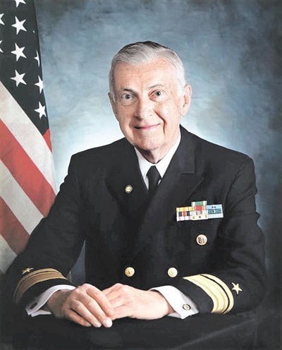 지난 10일 별세한 로버트 러니 전 미국 해군 제독(소장). 고인은 1950년 12월 미 화물선 메러디스 빅토리호의 일등항해사로 흥남철수 작전에 참여했다.