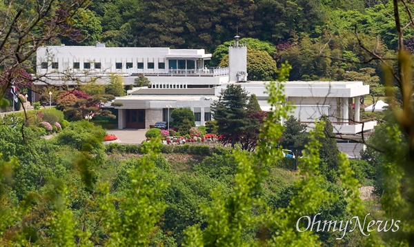 윤석열 대통령 당선인이 취임 후 관저로 사용할 예정인 서울 용산구 한남동 외교부장관 공관.