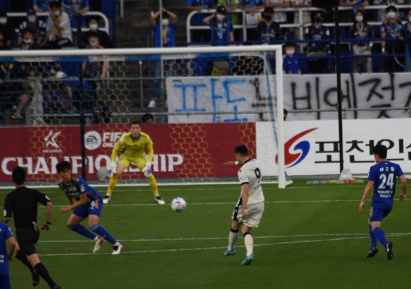  6분 4초, 인천 유나이티드 FC의 첫 골이 무고사의 왼발 끝을 떠나는 순간