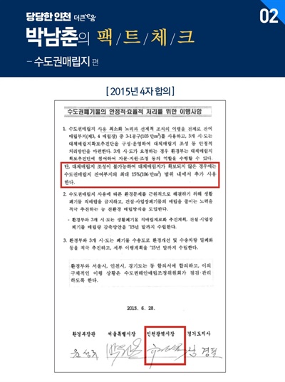  2025년 종료되는 수도권매립지 문제가 6·1 지방선거 인천시장 후보 간 뜨거운 논쟁으로 이어지고 있다.
