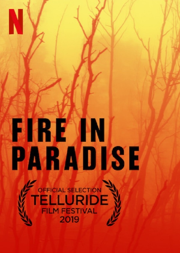  영화 <Fire in Paradise / 그날, 패러다이스> 포스터 