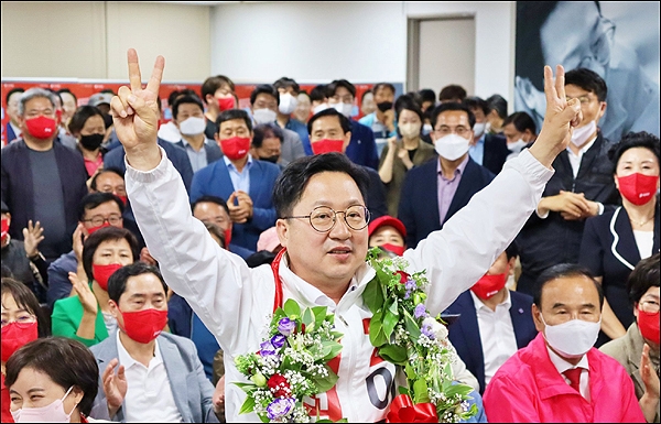 6.1지방선거 결과 대전시장에 당선된 국민의힘 이장우 후보(선거캠프 제공).