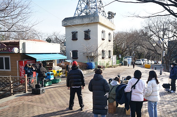 영화 <경아의 딸>은 인천 중구 자유공원 일대에서도 촬영이 이뤄졌다. 
