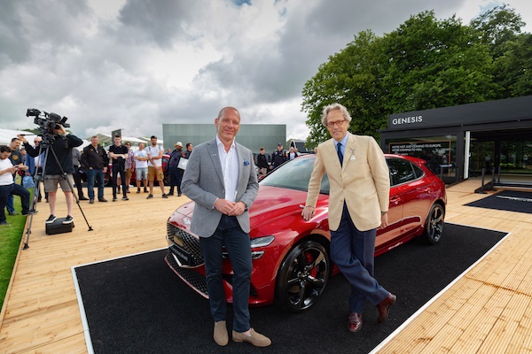 지난 2021년 7월 영국 잉글랜드 웨스트서식스 주에서 열린 자동차 축제 ‘2021 굿우드 페스티벌 오브 스피드(Goodwood Festival of Speed). 제네시스 G70 슈팅브레이크가 세계에서 처음으로 공개됐다. 