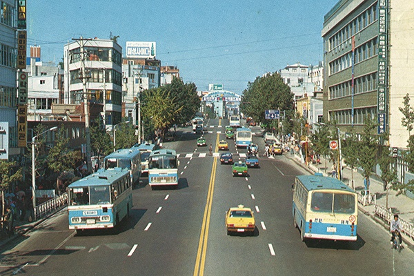 1980년대 버스 사진