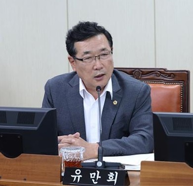 서울의료원 강남지역 셔틀버스 운행재개 필요성을 주장한 서울시의회 유만희 의원.