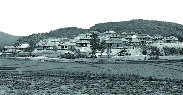 말죽거리로 알려진 양재동은 전형적 농촌이었다. 1978년 정부는 고속도로 주변의 재래식 농가 주택들을 현대식으로 개량했다. 