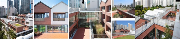 서울시 건축상(완공부문)을 수상한 신길중학교의 모습