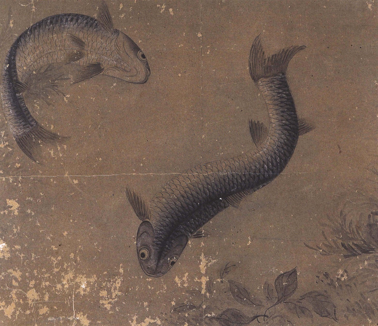 김인관, 17세기, 종이에 담채, 26x29.6cm, 간송미술관 소장